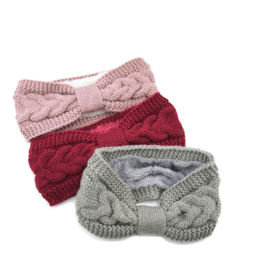 Women'S Yoga Accessories - New Fuzzy Fleece Lined Headbands for