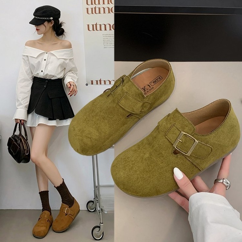 Women'S Shoes And Accessories - Women Suede Closed Back Birken Shoes