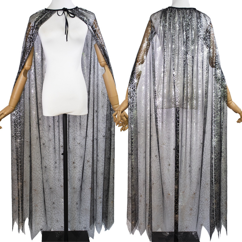 Unisex Halloween Sparkly Shawl - Women'S Accessories Clothing review and price