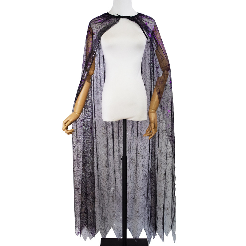 Unisex Halloween Sparkly Shawl - Women'S Accessories Clothing review and price