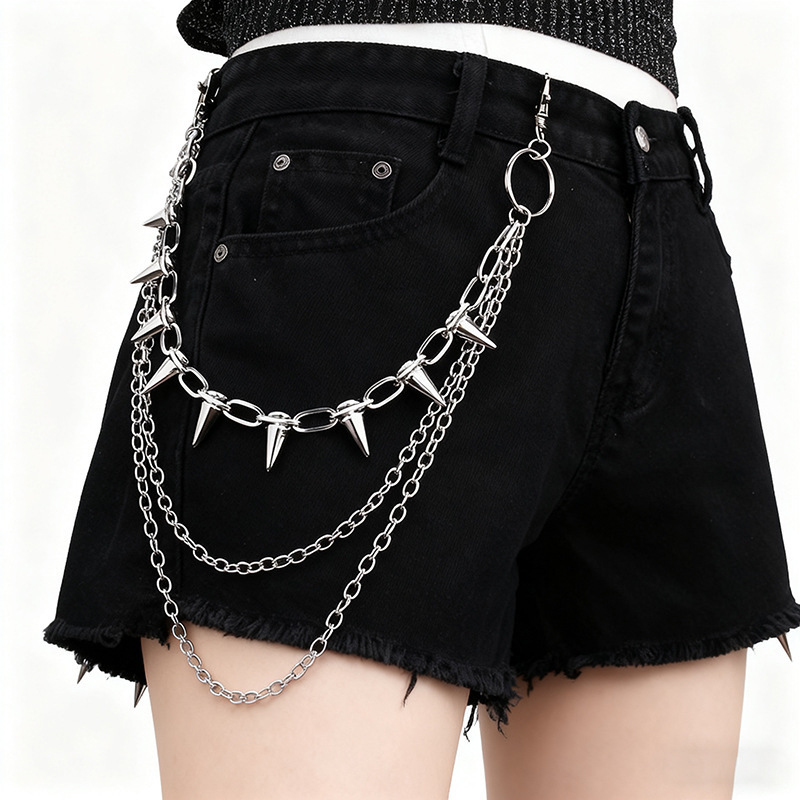 Unisex Hip Hop Punk Rock Metal - Women'S Jeans Accessories Chain review and price
