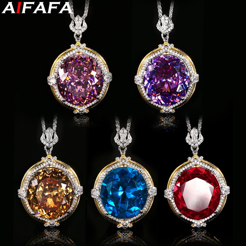 Sparkling 5A Grade Pendant Nec - Women'S Yellow Accessories review and price