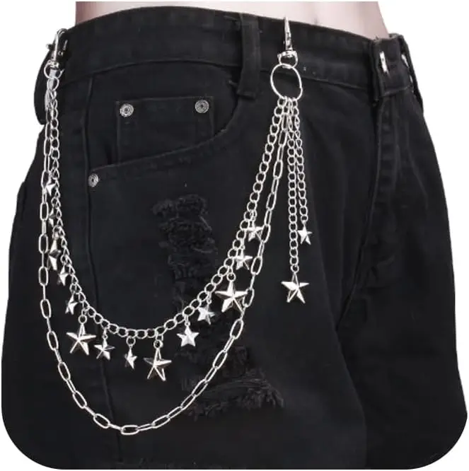 Punk Style Metal Fashion Waist - Women'S Jeans Accessories Chain review and price