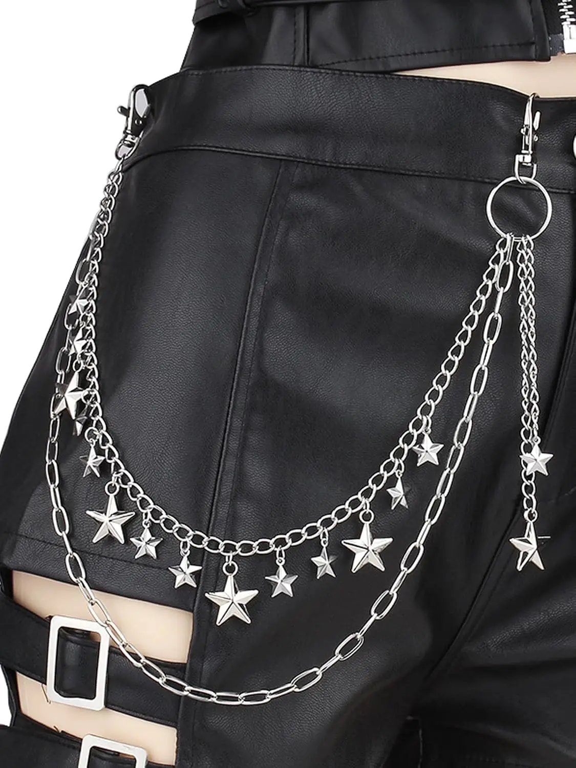 Punk Style Metal Fashion Waist - Women'S Jeans Accessories Chain review and price