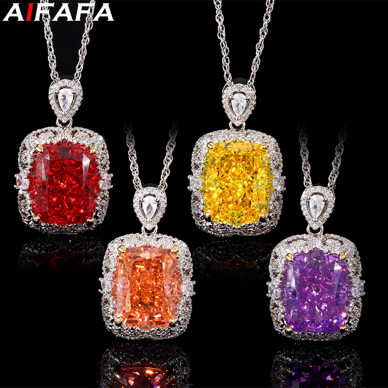 Ice Flowers Cut Pendant Neckla - Women'S Yellow Accessories review and price