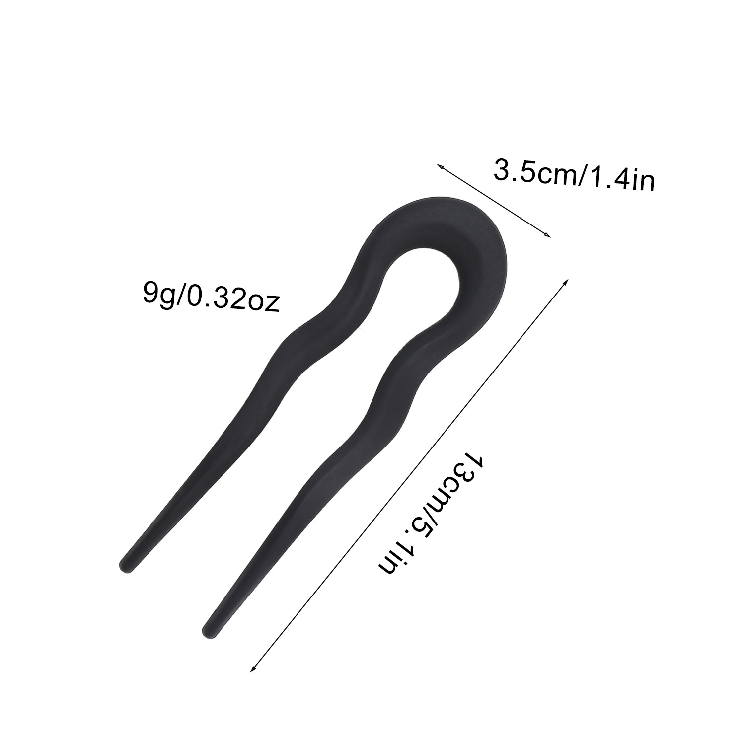 1/4pcs Simple Frosted U-Shaped - Women'S Formal Accessories review and price