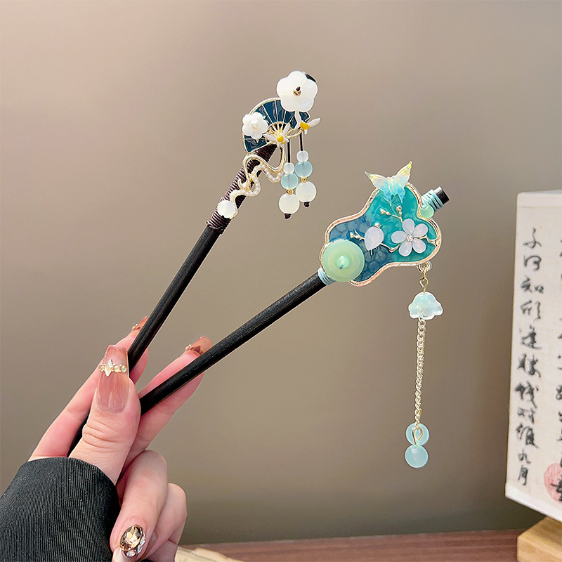 Classic Tassel Hair Stick Blac - Women'S Formal Accessories review and price