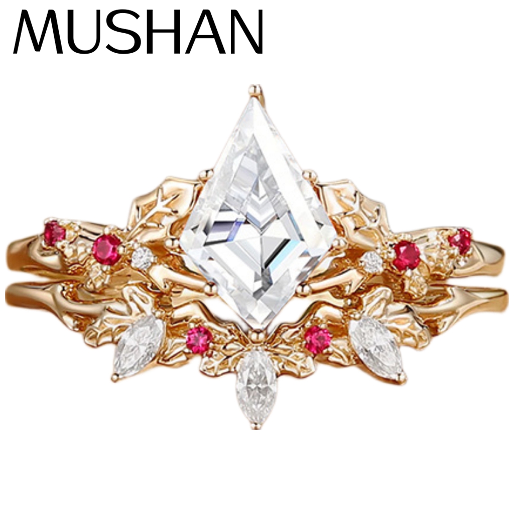 MUSHAN Custom Jewelry 925 Ster - Women'S Yellow Accessories review and price